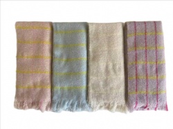 CHECK WOVEN SCARF XHYH2305