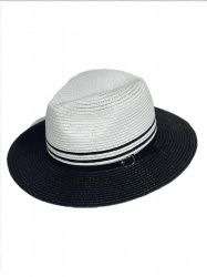 fedora hat with  PU band