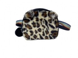 girls leopard bag